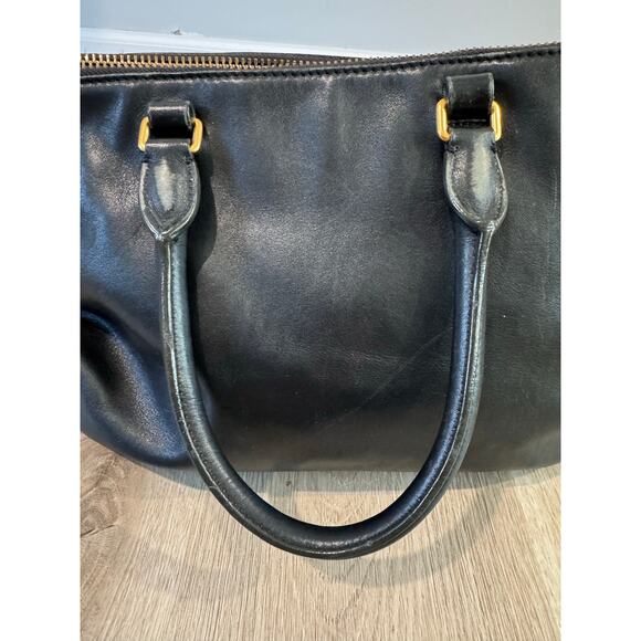 Marc by Marc Jacobs Black Leather “Goodbye Columbus” Satchel - Picture 2 of 10